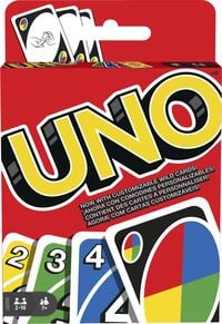 Produktbild: Mattel Games UNO Kartenspiel, Gesellschaftsspiel, Familienspiel, Kinderspiel