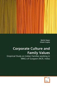 Produktbild: Rajan, M: Corporate Culture and Family Values