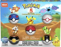 Bild vom Artikel Mega Bloks - Pokémon POKÉ BALL PACK vom Autor 