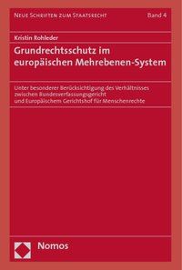 Produktbild: Grundrechtsschutz im europ&auml;ischen Mehrebenen-System