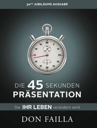 Produktbild: Die 45 Sekunden Pr&auml;sentation