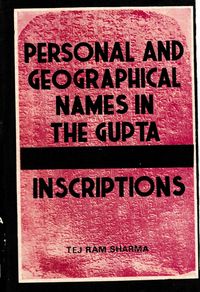 Produktbild: Personal and Geographical Names in the Gupta Inscriptions