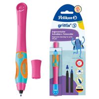 Produktbild: Pelikan Tintenroller griffix LH lovely pink Blister