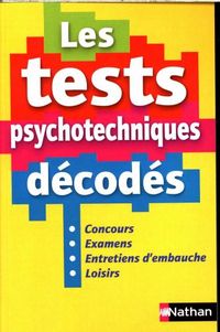 Produktbild: Les test psychotechniques d&eacute;cod&eacute;s