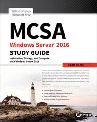 Produktbild: MCSA Windows Server 2016 Study Guide: Exam 70-740