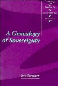Produktbild: A Genealogy of Sovereignty