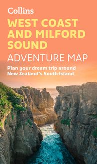 Produktbild: West Coast and Milford Sound Adventure Map