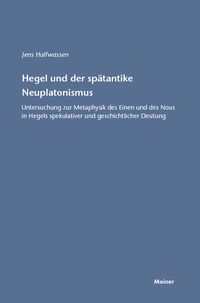 Produktbild: Hegel und der sp&auml;tantike Neuplatonismus