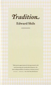 Produktbild: Shils, E: Tradition