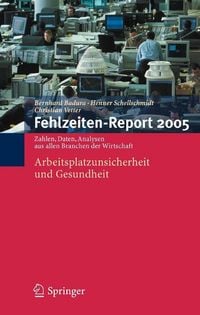 Produktbild: Fehlzeiten-Report 2005