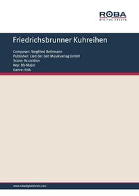 Produktbild: Friedrichsbrunner Kuhreihen