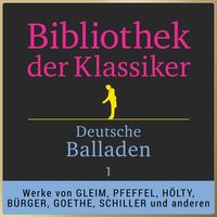 Produktbild: Bibliothek der Klassiker: Deutsche Balladen 1
