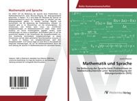 Produktbild: Mathematik und Sprache