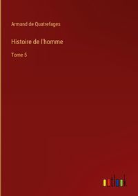 Produktbild: Histoire de l'homme