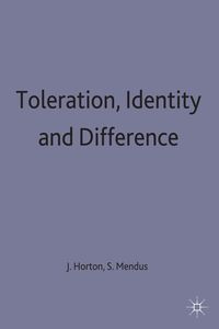Produktbild: Toleration, Identity and Difference