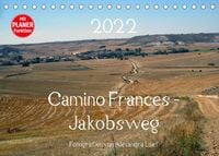 Produktbild: Camino Frances - JakobswegAT-Version (Tischkalender 2022 DIN A5 quer)