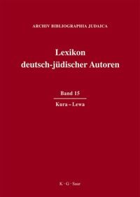 Produktbild: Lexikon deutsch-j&uuml;discher Autoren / Kura - Lewa