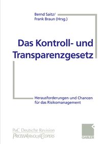 Produktbild: Das Kontroll- und Transparenzgesetz