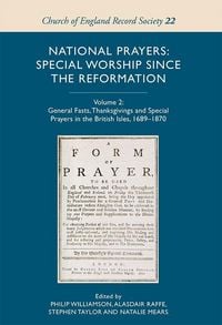 Produktbild: National Prayers: Special Worship Since the Reformation