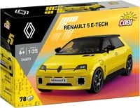 Produktbild: COBI 24673 - Renault 5 E-Tech (Yellow), Bausatz 1:35, 78 Klemmbausteine