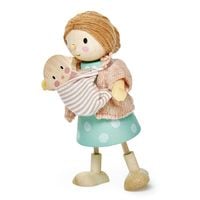 Bild vom Artikel Tender leaf Toys - Mrs Goodwood & Baby für Puppenhaus vom Autor 
