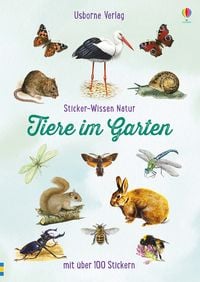 Produktbild: Sticker-Wissen Natur: Tiere im Garten