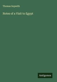 Produktbild: Notes of a Visit to Egypt