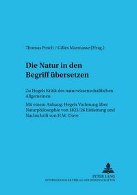 Produktbild: Die Natur in den Begriff &uuml;bersetzen