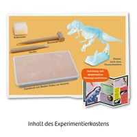 KOSMOS 658021 - T-REX nachtleuchtend, Ausgrabungs-Set, Experimentierkasten, Mitbring-Experimente