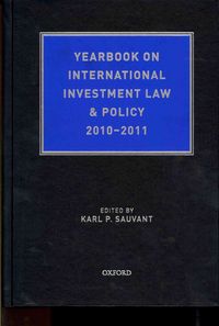 Produktbild: Yearbook on International Investment Law & Policy 2010-2011