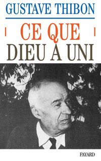 Produktbild: Ce que Dieu a uni