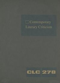 Produktbild: Contemporary Literary Criticism