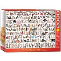 Produktbild: Puzzle 2000 Teile - The World of Cats
