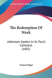 Produktbild: The Redemption Of Work