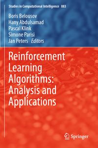Produktbild: Reinforcement Learning Algorithms: Analysis and Applications