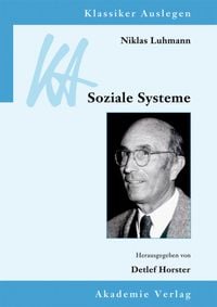 Produktbild: Niklas Luhmann: Soziale Systeme