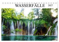 Produktbild: Wasserf&auml;lle - die sch&ouml;nsten Wasserf&auml;lle der Welt (Tischkalender 2027 DIN A5 quer), CALVENDO Monatskalender