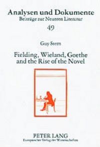 Produktbild: Fielding, Wieland, Goethe, and the Rise of the Novel