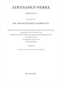 Produktbild: Epistulae Dogmaticae Minores