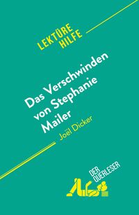 Produktbild: Das Verschwinden von Stephanie Mailer