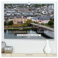 Produktbild: Die sch&ouml;nsten Orte im Moseltal - Von der Burg Eltz bis nach Trier (hochwertiger Premium Wandkalender 2027 DIN A2 quer), Kunstdruck in Hochglanz