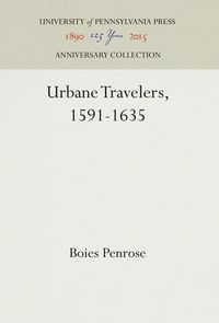 Produktbild: Urbane Travelers, 1591-1635