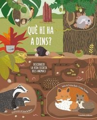 Produktbild: Qu&egrave; hi ha a dins? : Descobreix la vida secreta dels animals