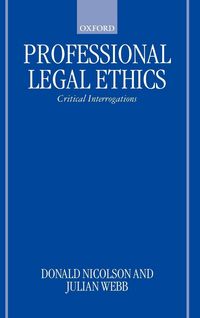 Produktbild: Professional Legal Ethics