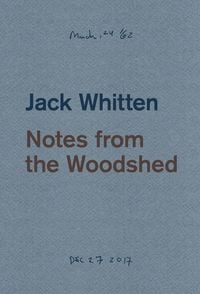 Produktbild: Jack Whitten: Notes from the Woodshed
