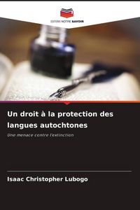 Produktbild: Un droit &agrave; la protection des langues autochtones