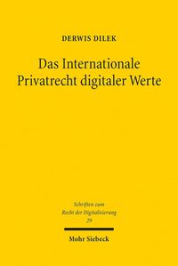 Produktbild: Das Internationale Privatrecht digitaler Werte