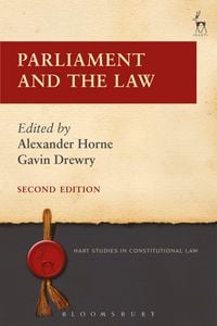 Produktbild: Parliament and the Law