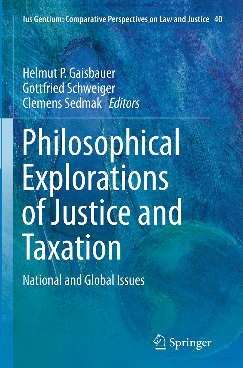 Produktbild: Philosophical Explorations of Justice and Taxation