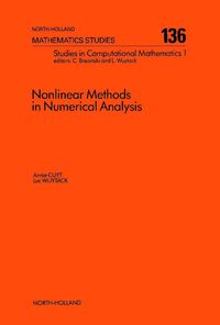 Produktbild: Nonlinear Methods in Numerical Analysis